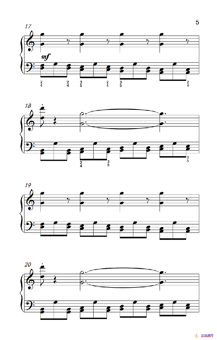 莫什科夫斯基 钢琴练习曲（第八首）