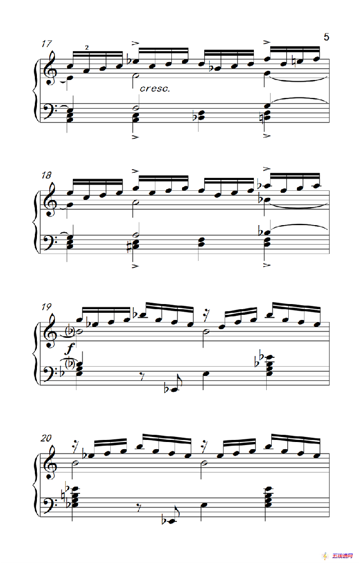莫什科夫斯基 钢琴练习曲（第十首）