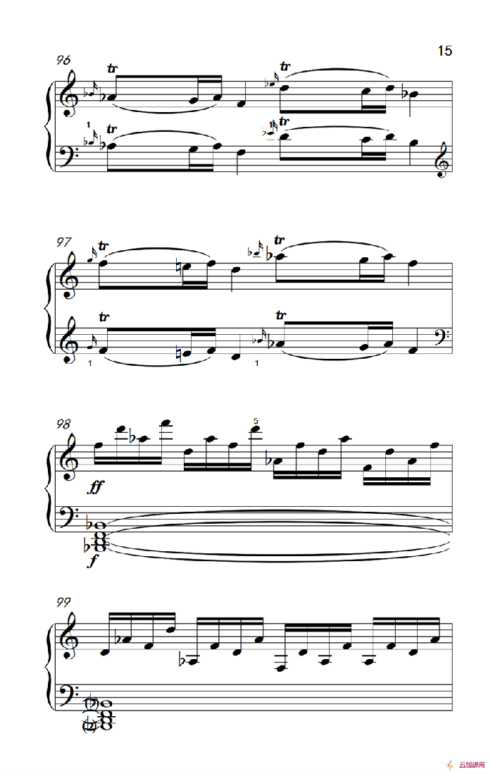 奏鸣曲 Opus 2 Nr.3 第一乐章（贝多芬奏鸣曲集 1）