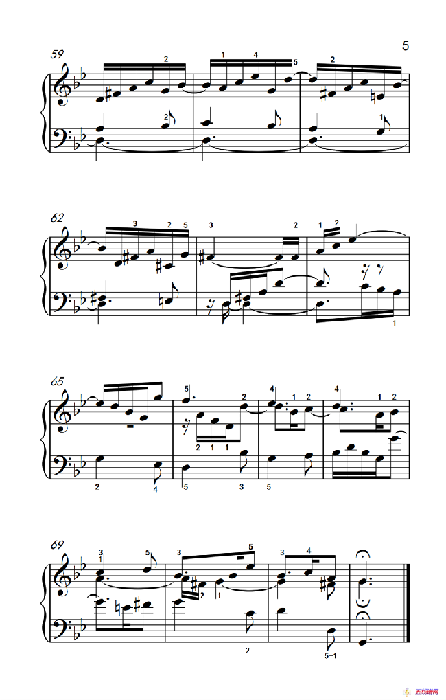 第七级1.三部创意曲 No.11（中央音乐学院 钢琴（业余）考级教程 7-9级）