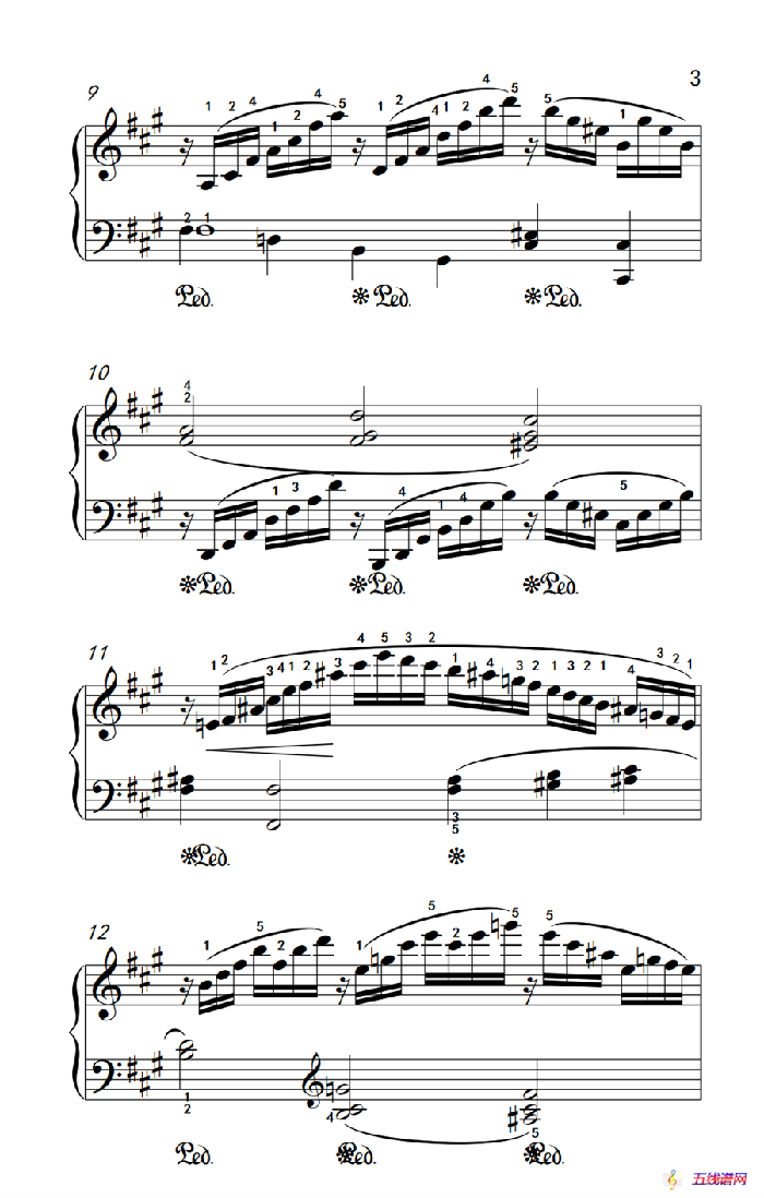 第九级2.练习曲 No.7（中央音乐学院 钢琴（业余）考级教程 7-9级）