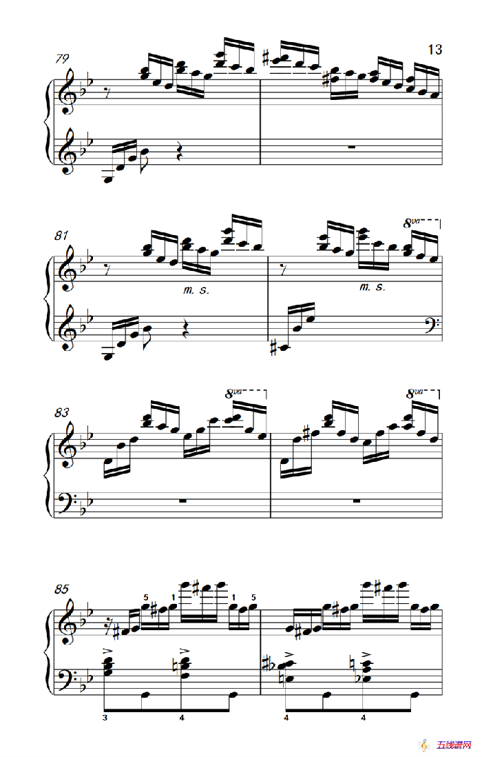 第九级3.练习曲 No.2（中央音乐学院 钢琴（业余）考级教程 7-9级）