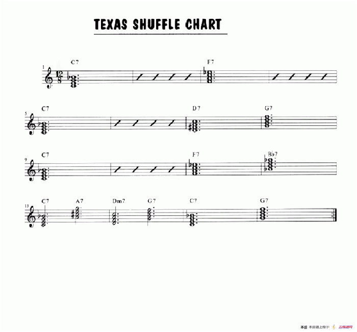 Texas Shuffle Chart