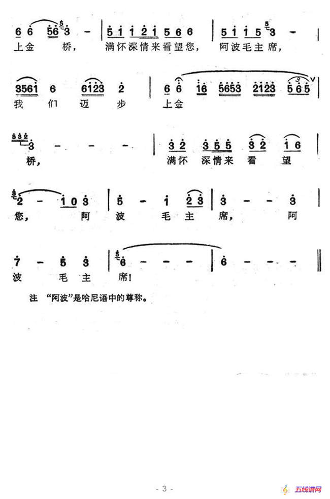 阿波毛主席