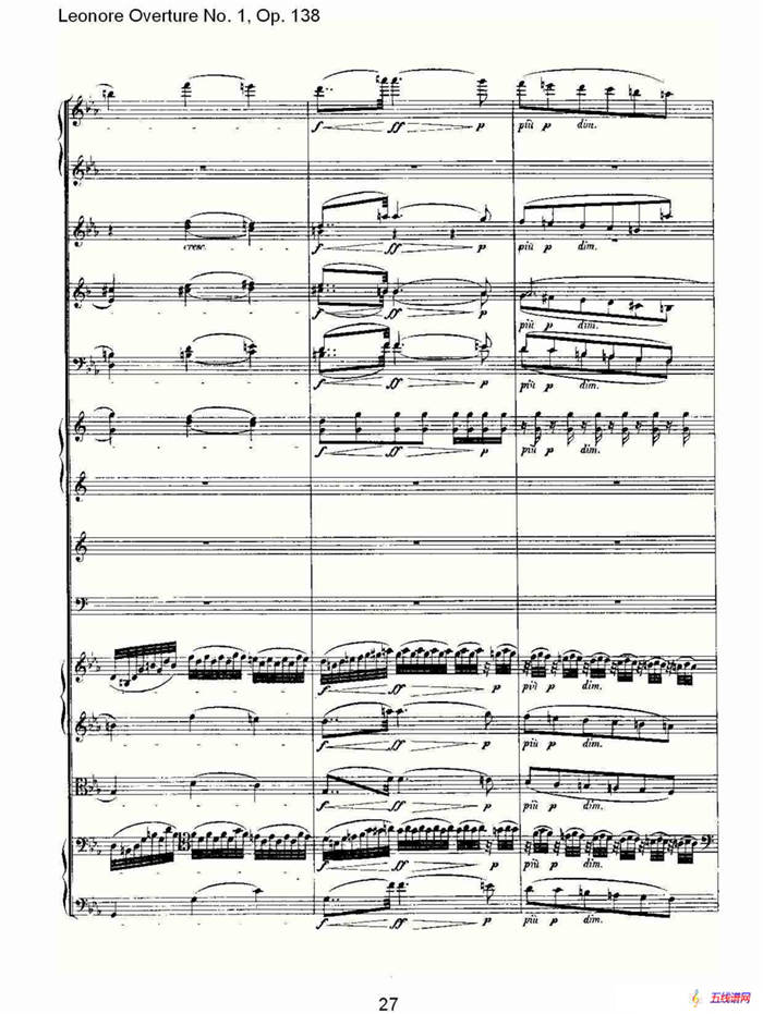 Leonore Overture No. 1, Op. 138