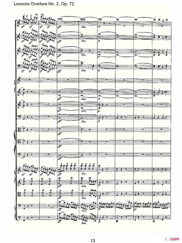 Leonore Overture No. 2，Op. 72（一）