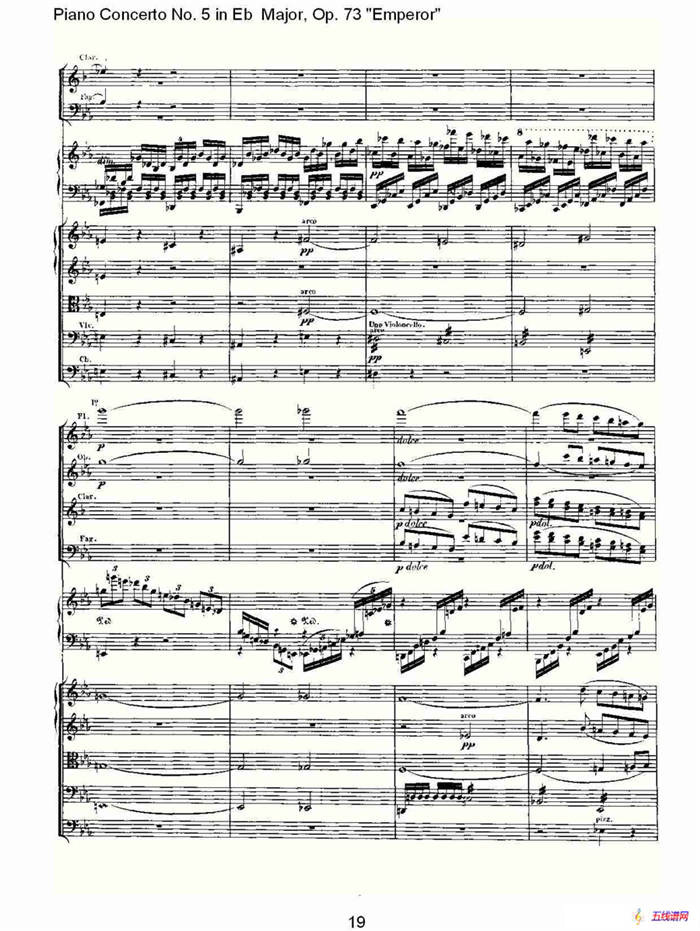 Eb大调钢琴第五协奏曲 Op.73“皇帝” 第一乐章（一）
