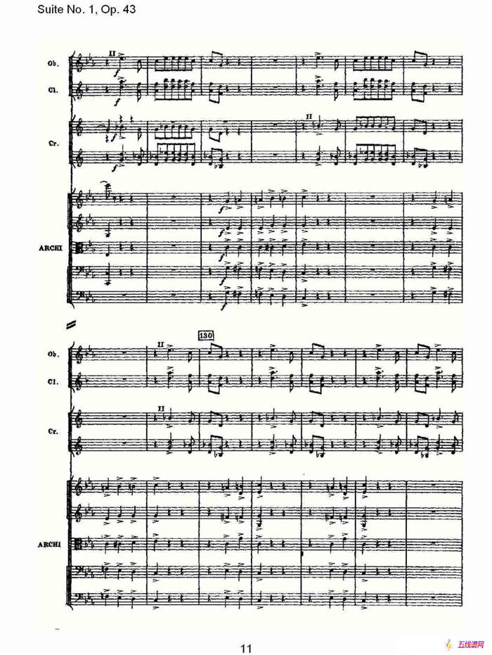 Suite No.1, Op.43   第一套曲,Op.43第二乐章