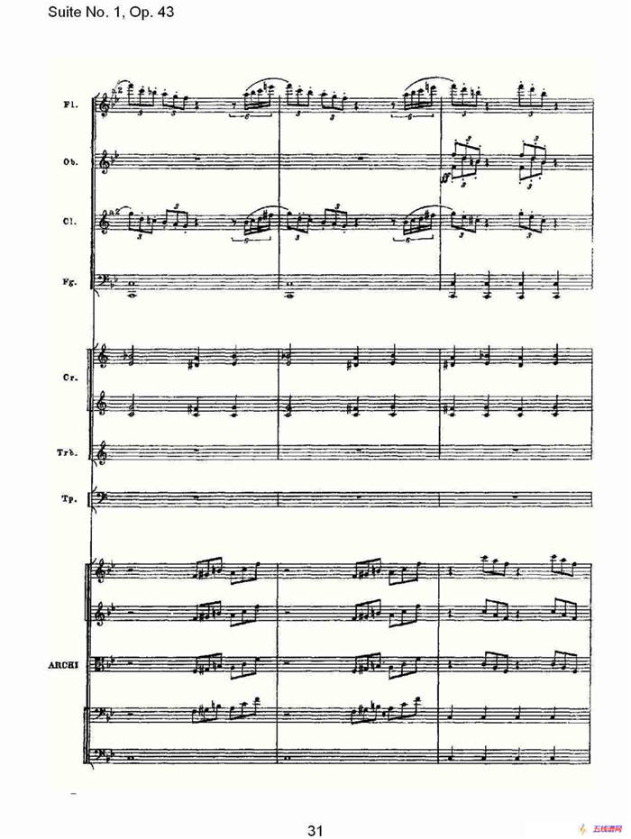 Suite No.1, Op.43   第一套曲,Op.43第五乐章（二）