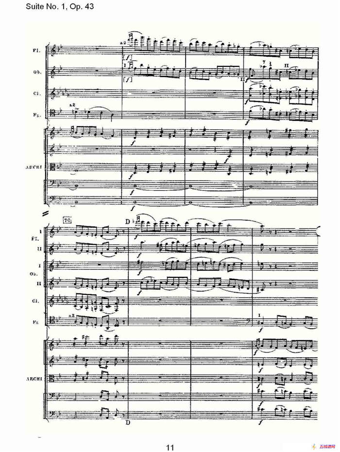 Suite No.1, Op.43   第一套曲,Op.43第六乐章