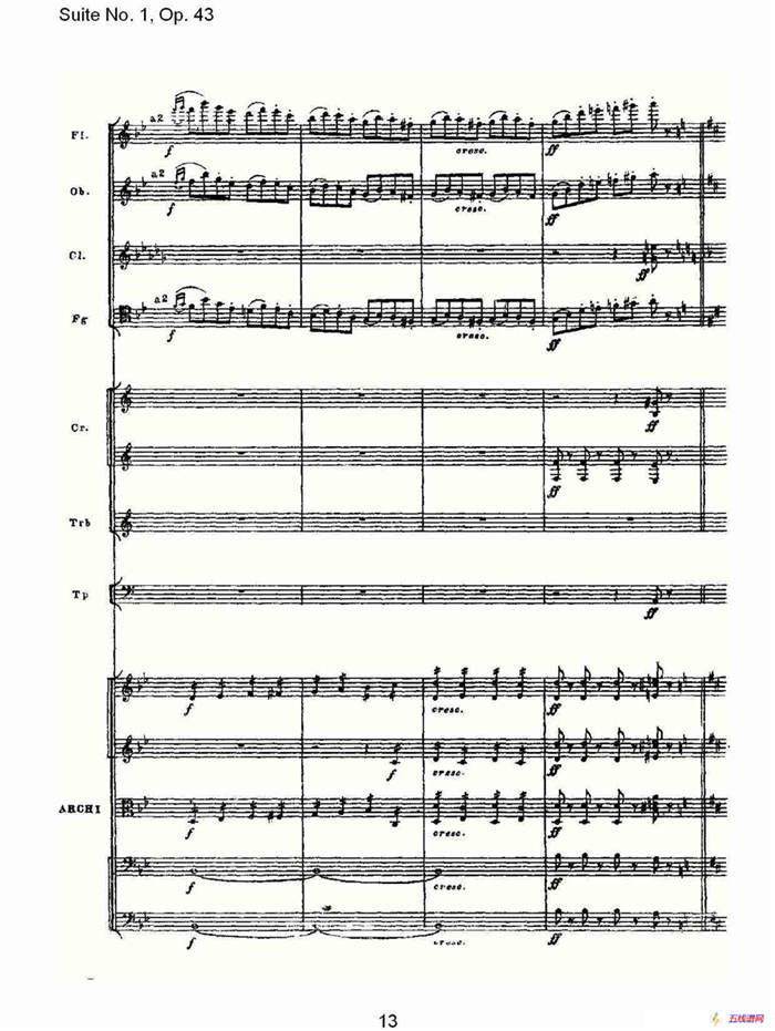 Suite No.1, Op.43   第一套曲,Op.43第六乐章