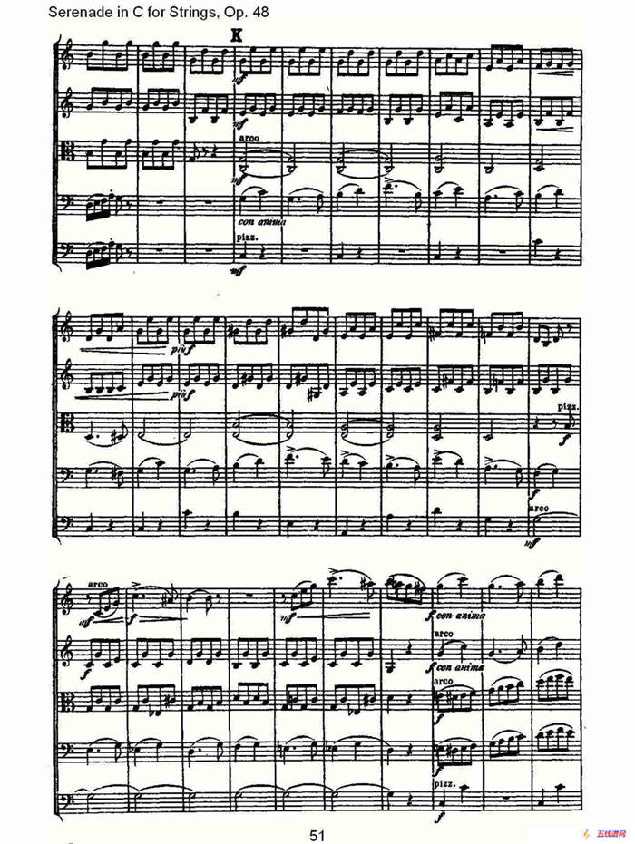 Serenade in C for Strings, Op.48  C调弦乐小夜曲，Op.48（二）