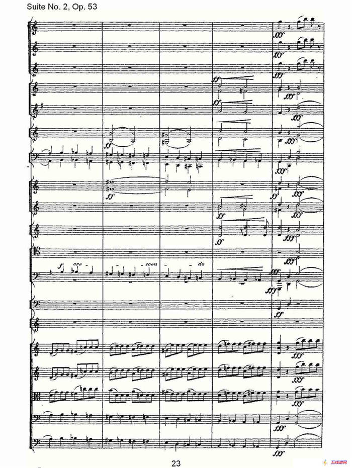 Suite No. 2, Op.53  第二套曲,Op.53第一乐章（一）
