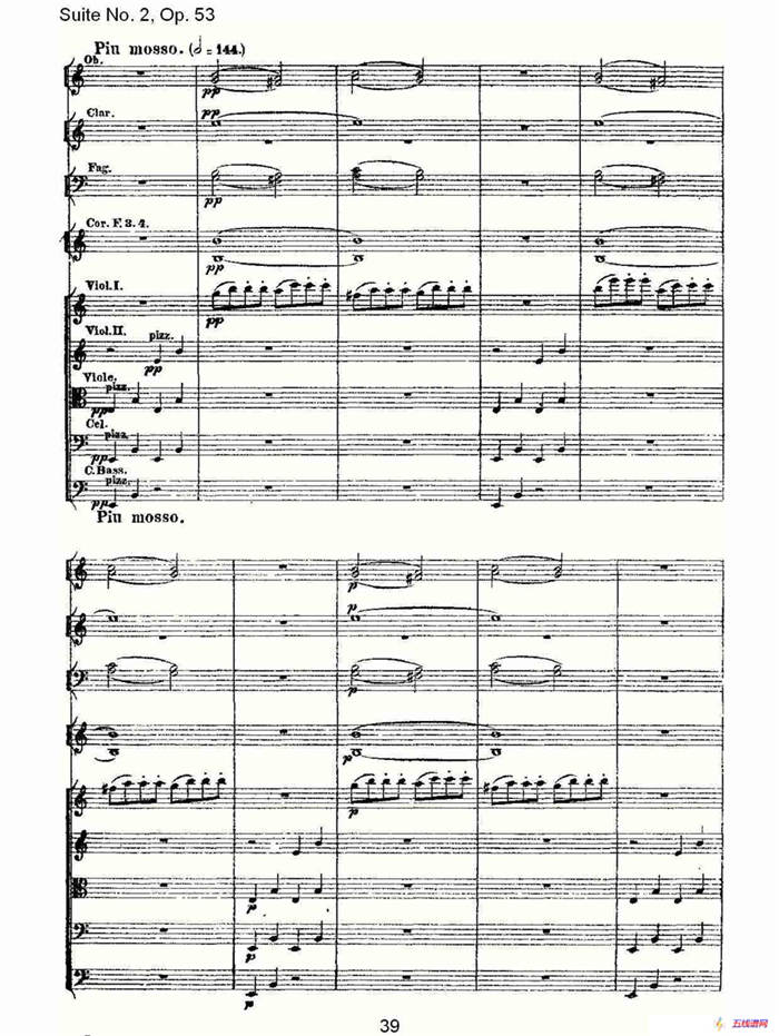 Suite No. 2, Op.53  第二套曲,Op.53第一乐章（二）