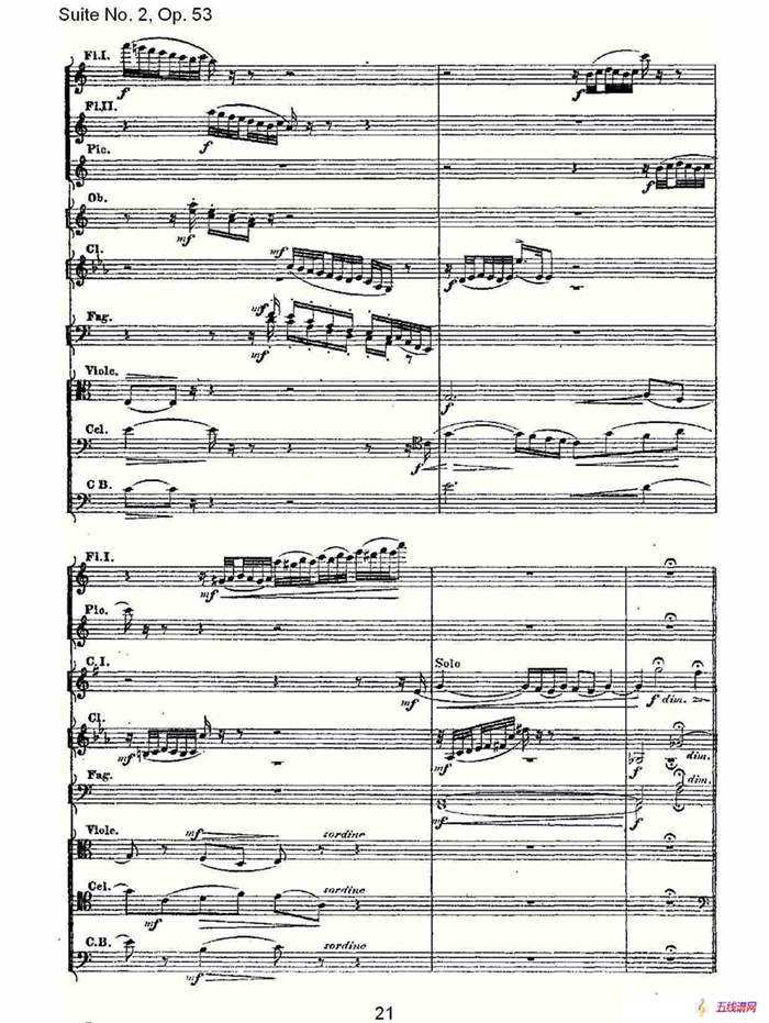 Suite No. 2, Op.53  第二套曲,Op.53第四乐章