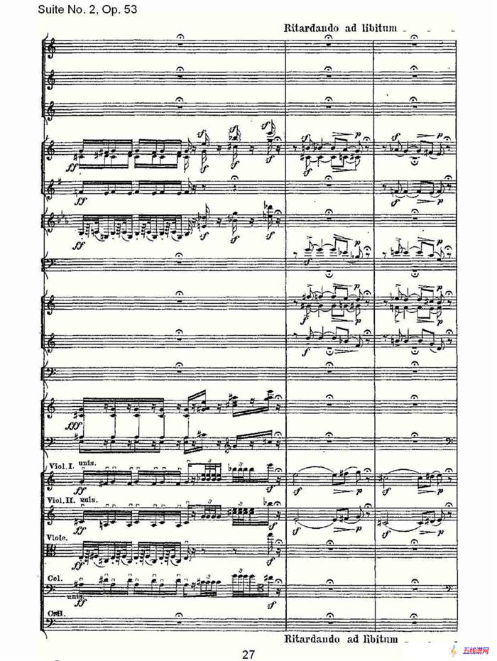 Suite No. 2, Op.53  第二套曲,Op.53第四乐章