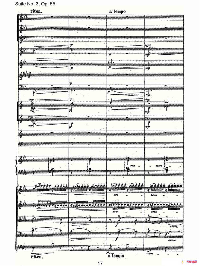 Suite No. 3, Op.55  第三套曲,Op.55第一乐章