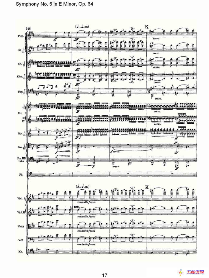 Symphony No. 5 in E Minor, Op.64（E小调第五交响曲 Op.64 第）