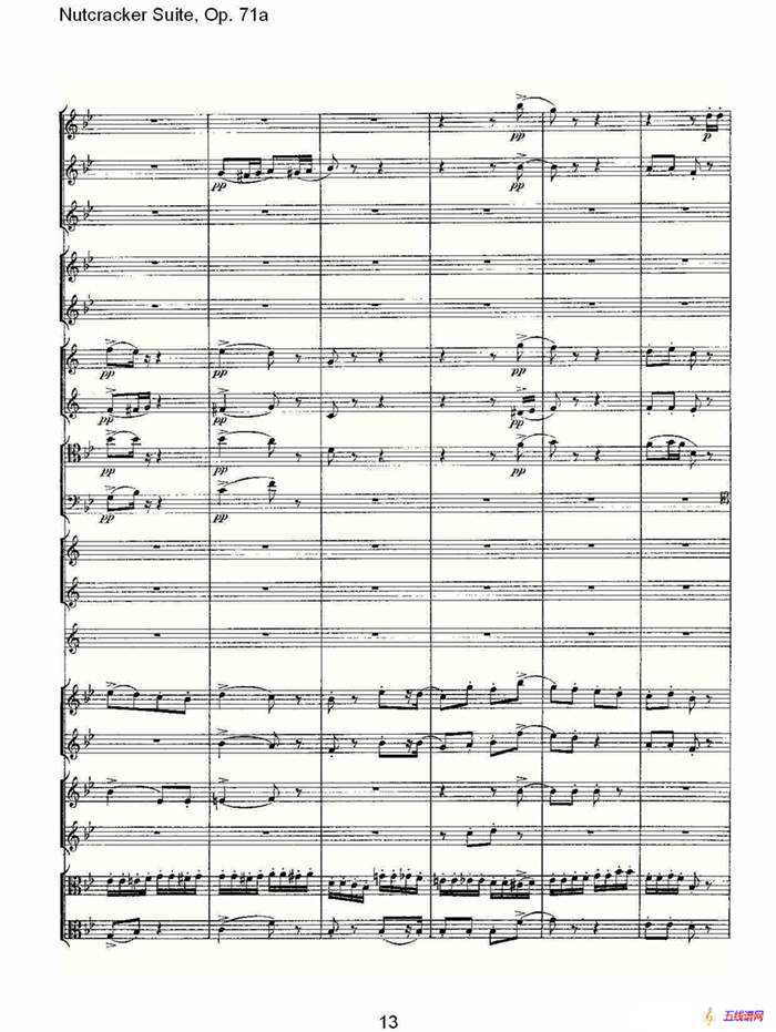 Nutcracker Suite, Op.71a（胡桃夹套曲，Op.71a 第一章）