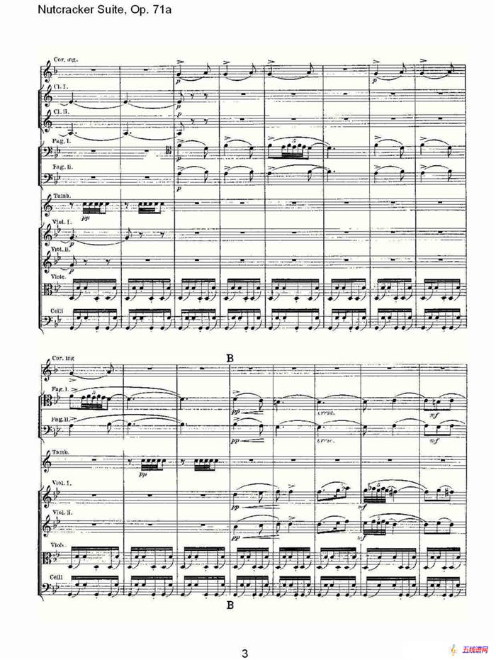 Nutcracker Suite, Op.71a（胡桃夹套曲，Op.71a 第五章）