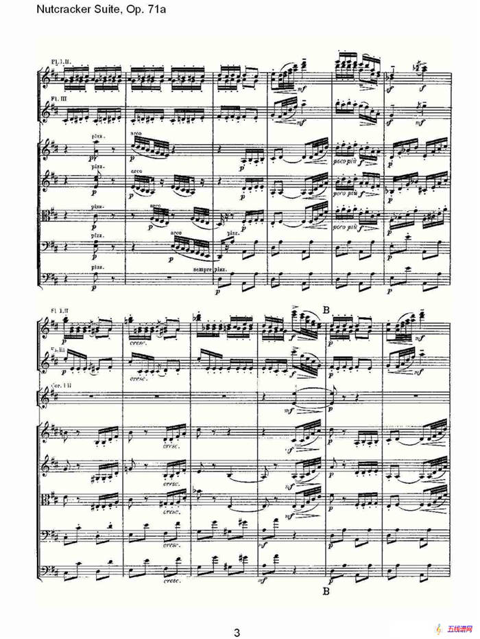 Nutcracker Suite, Op.71a（胡桃夹套曲，Op.71a 第七章）