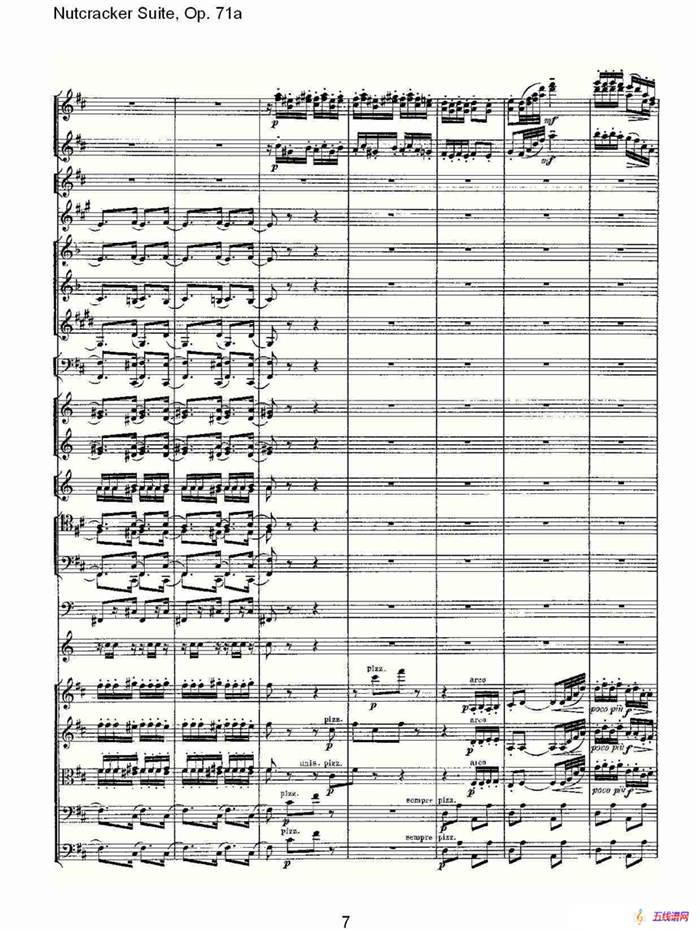 Nutcracker Suite, Op.71a（胡桃夹套曲，Op.71a 第七章）