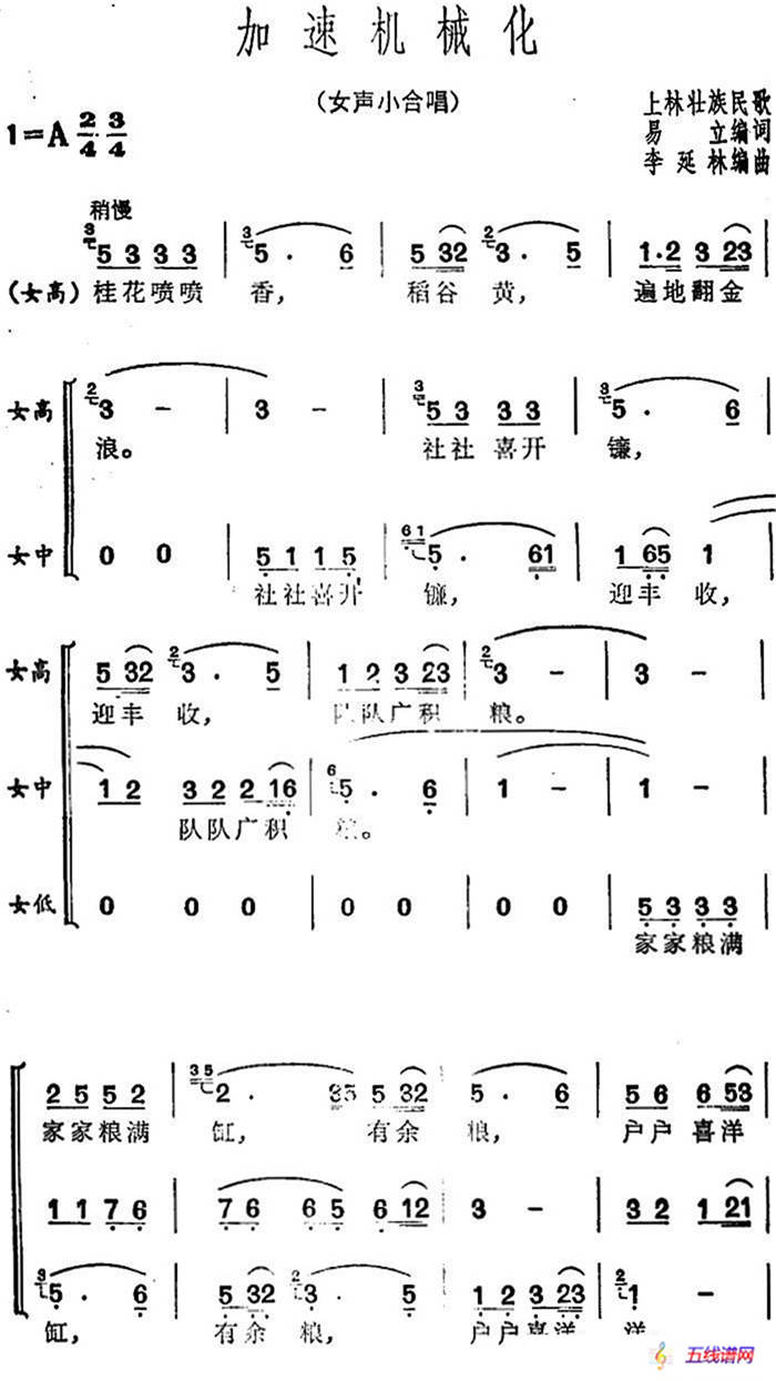 加速机械化