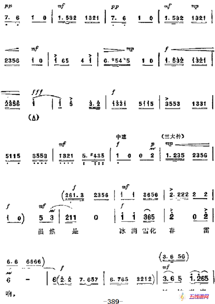 革命现代京剧《杜鹃山》主要唱段：杜鹃山青竹吐翠（第四场 李石坚唱段）