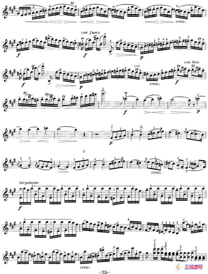 小提琴考级第八级：外国乐曲（7首）