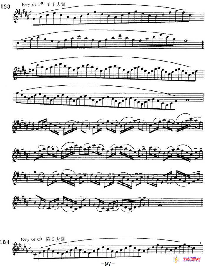 萨克斯演奏教程第四节（四音和弦-守调变奏）