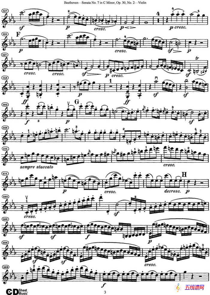 Violin Sonata No.7 in C Minor Op.30 No.2