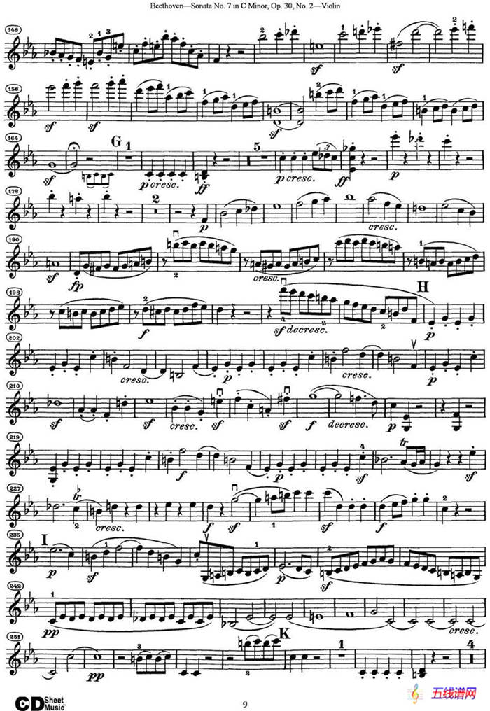 Violin Sonata No.7 in C Minor Op.30 No.2