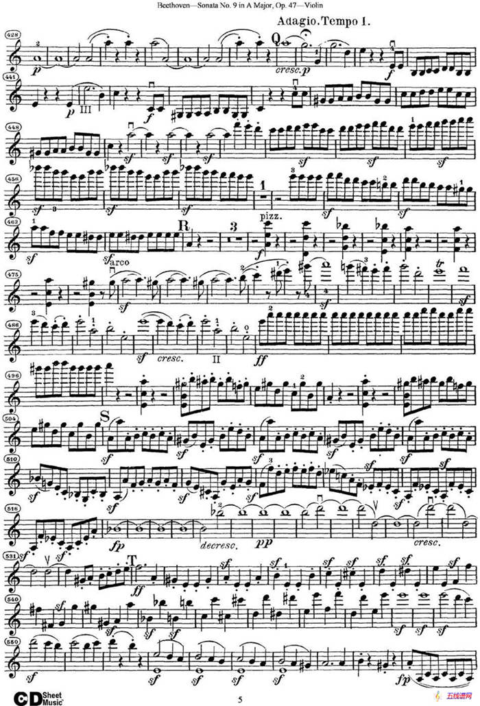 Violin Sonata No.9 in A Major Op.47