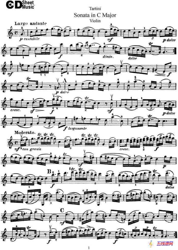 Violin Sonata in C Major