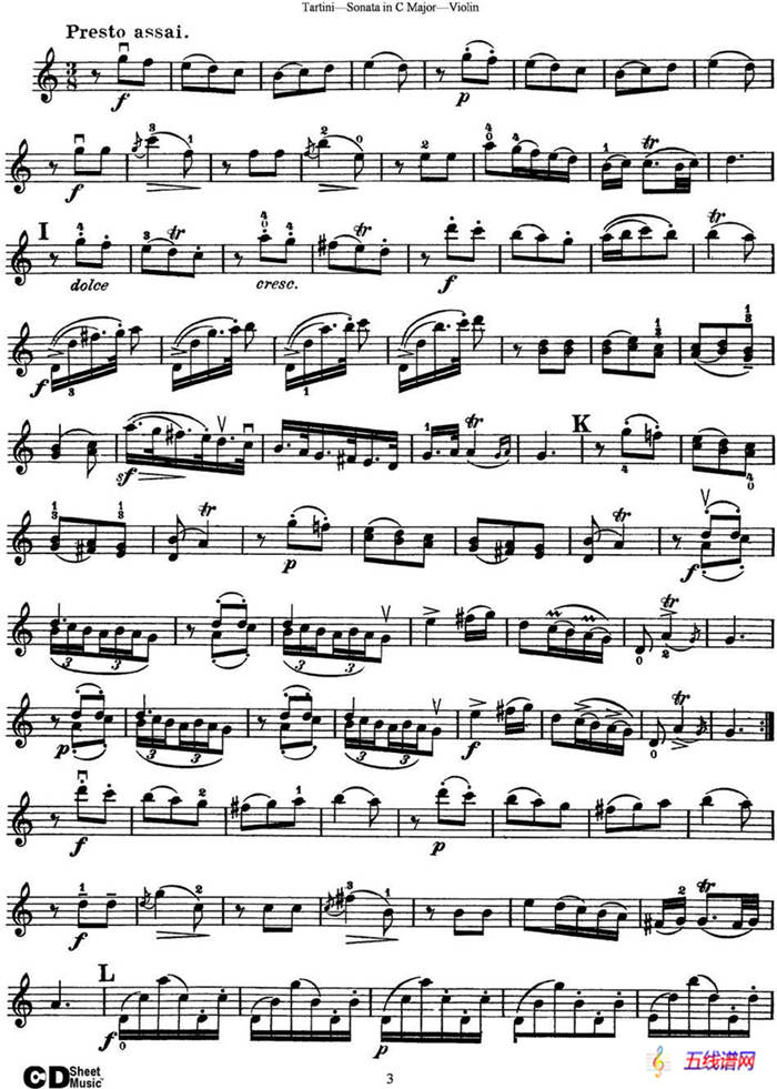 Violin Sonata in C Major