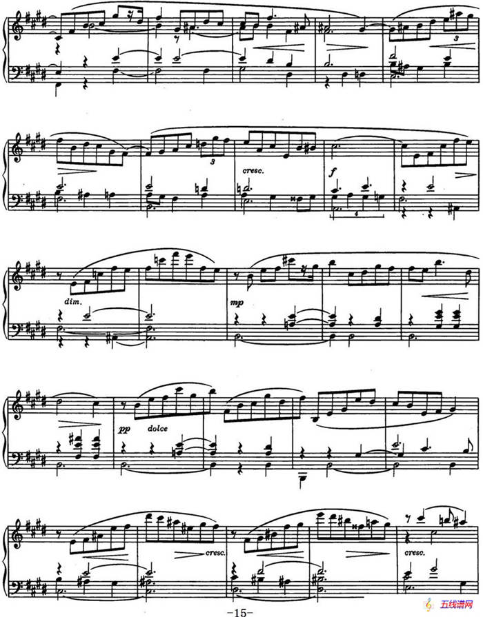 9首玛祖卡舞曲 Op.25（No.4）