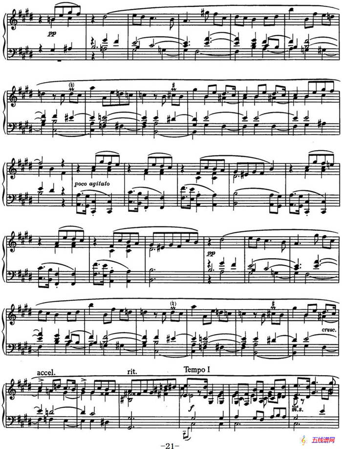 9首玛祖卡舞曲 Op.25（No.5）