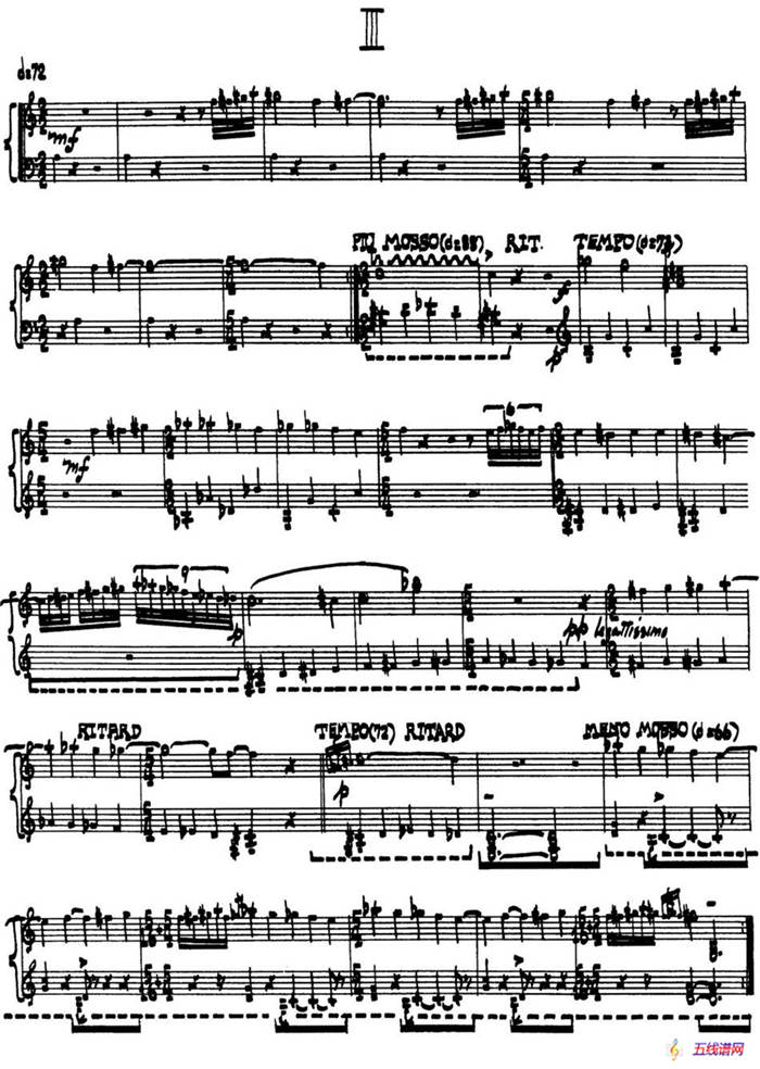 为加料钢琴而作的奏鸣曲与间奏曲（3）