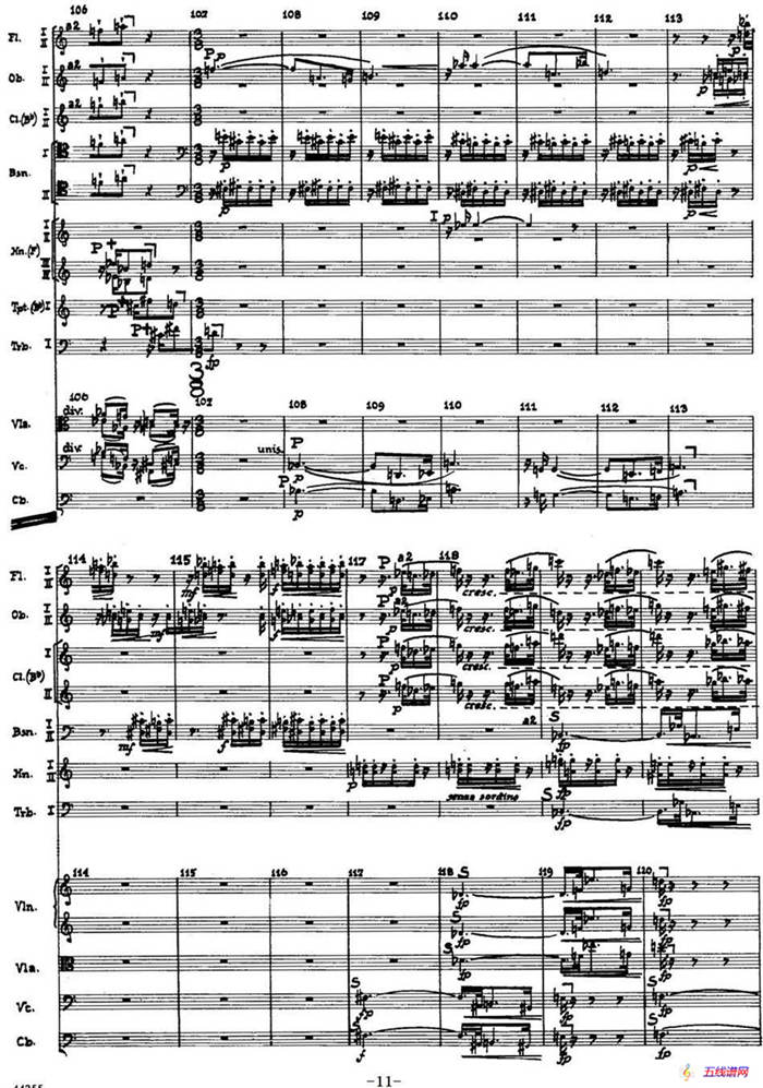 Piano Concerto Op.42（钢琴协奏曲总谱P1-34）