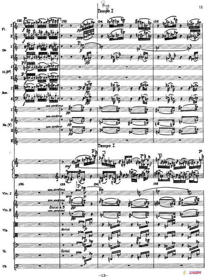 Piano Concerto Op.42（钢琴协奏曲总谱P1-34）