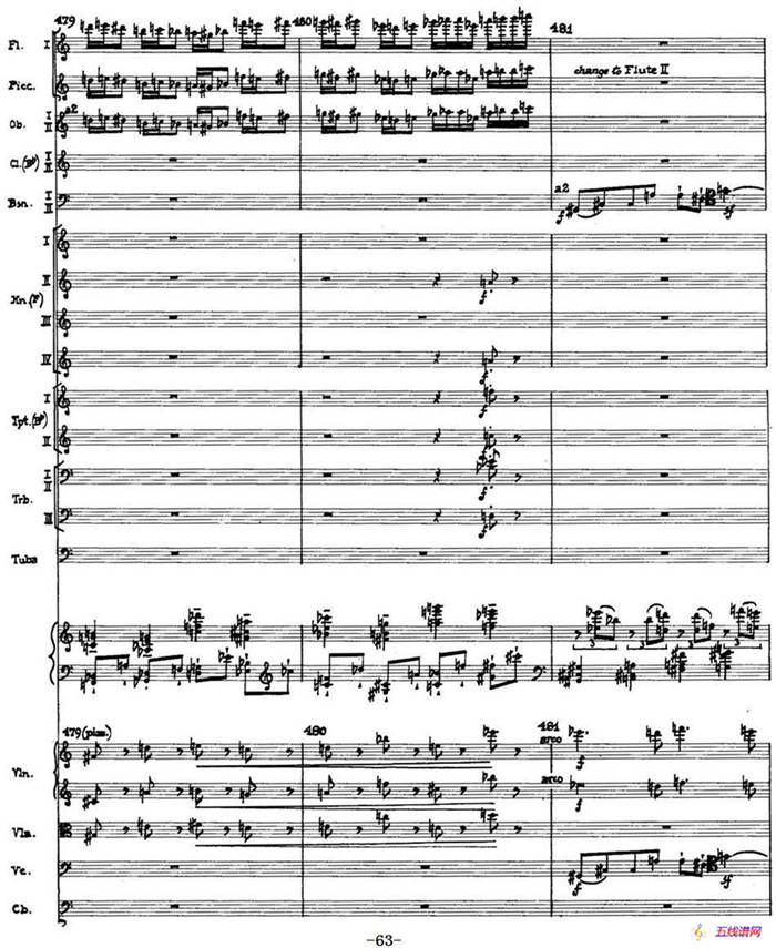 Piano Concerto Op.42（钢琴协奏曲总谱P35-66）