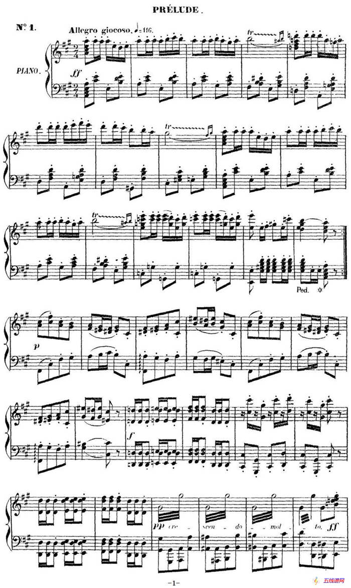 Carmen for Solo Piano（卡门全剧钢琴独奏版）（No.1）