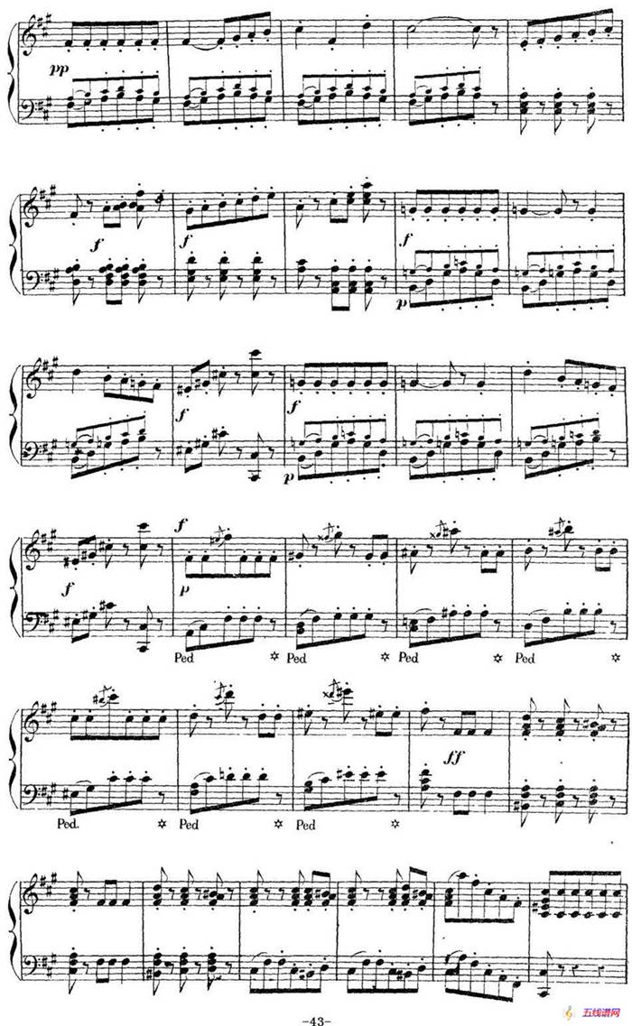 Carmen for Solo Piano（卡门全剧钢琴独奏版）（No.8）