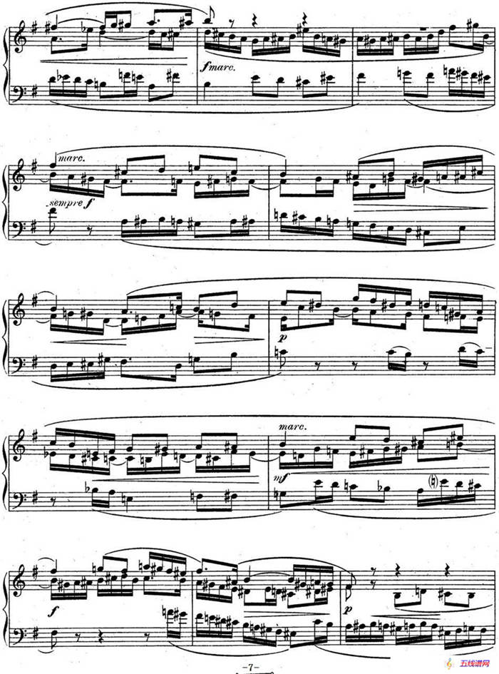 6 Preludes and Fugues Op.99（6首前奏曲与赋格·1）