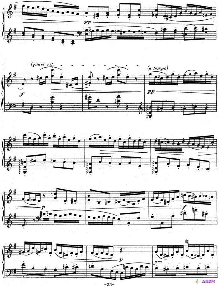 6 Preludes and Fugues Op.99（6首前奏曲与赋格·5）