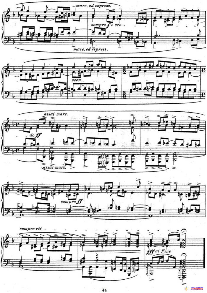 6 Preludes and Fugues Op.99（6首前奏曲与赋格·6）