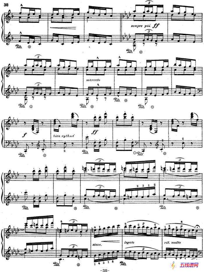 Suite Espanola Op.47（西班牙组曲·Ⅵ）