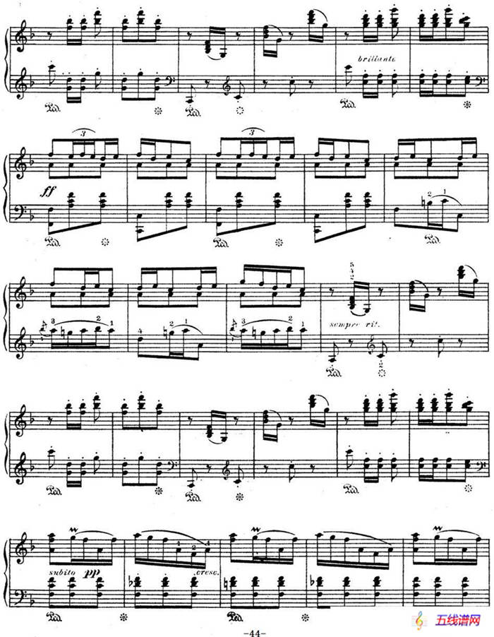 Suite Espanola Op.47（西班牙组曲·Ⅵ）