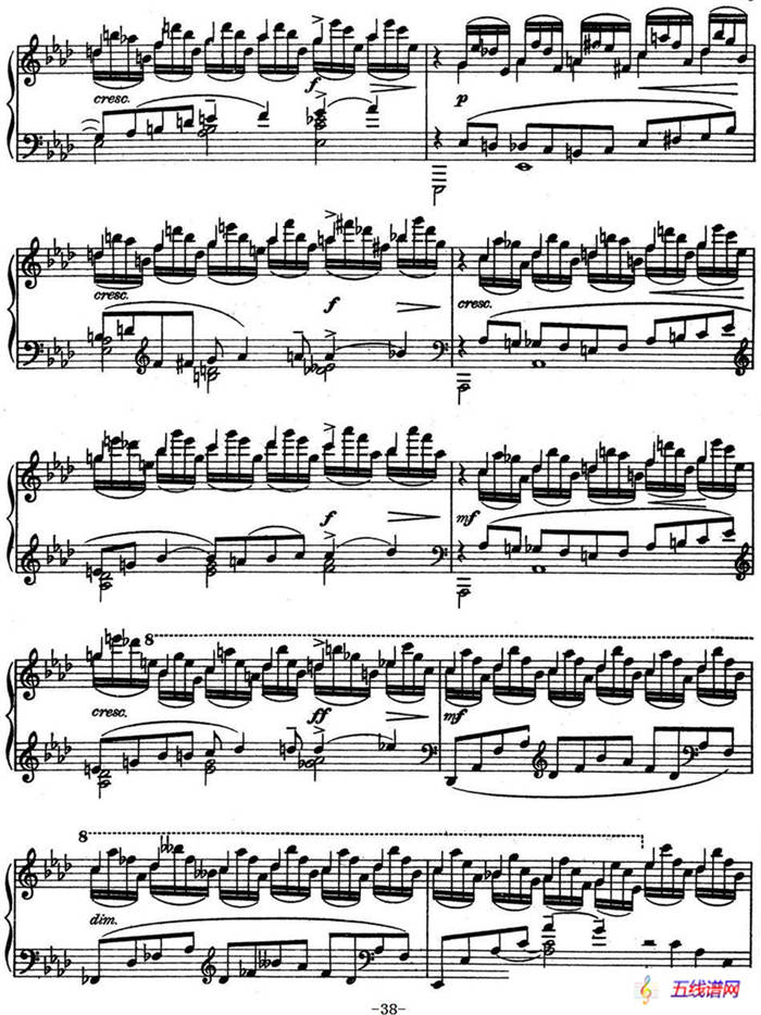 10 Preludes Op.23（拉赫玛尼诺夫10首前奏曲·Ⅷ）