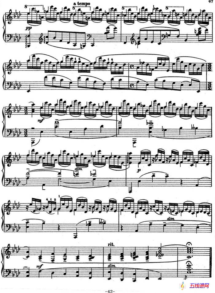 10 Preludes Op.23（拉赫玛尼诺夫10首前奏曲·Ⅷ）